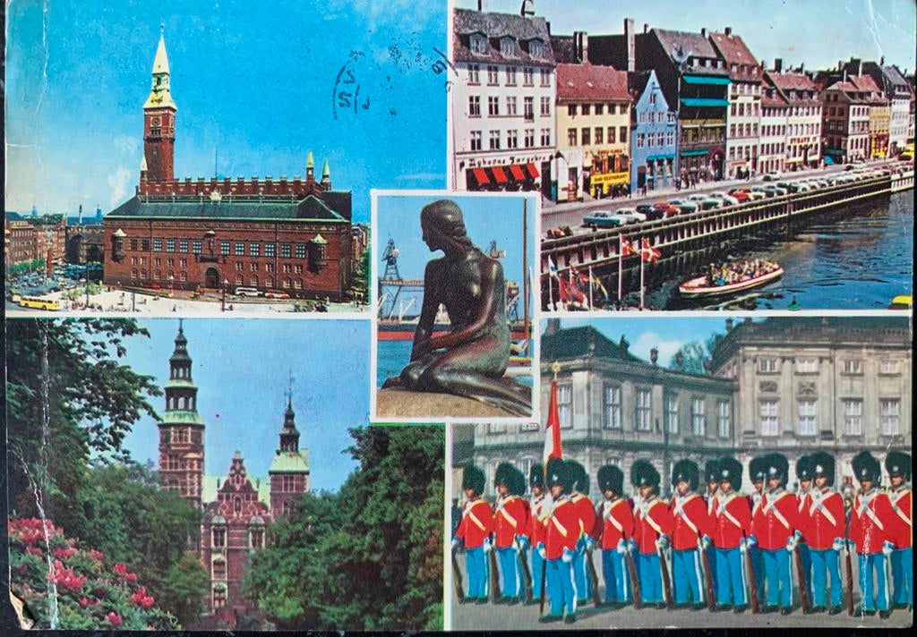 Kopenhagen., Ophalen of Verzenden, Gelopen, Overig Europa