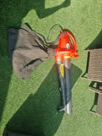 Top Garden bladblazer met opvangzak, Ophalen of Verzenden, Gebruikt, Elektrisch, Met opvangzak