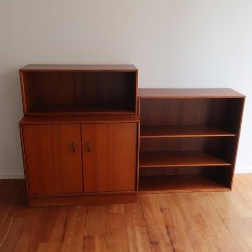 Kasten Kempkes vintage retro mid century laag origineel SET, Ophalen, Huis en Inrichting