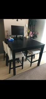 4 Ikea Hendriksdal barkrukken (prijs per kruuk), Ophalen, Gebruikt, Met voetsteun, 60 tot 90 cm