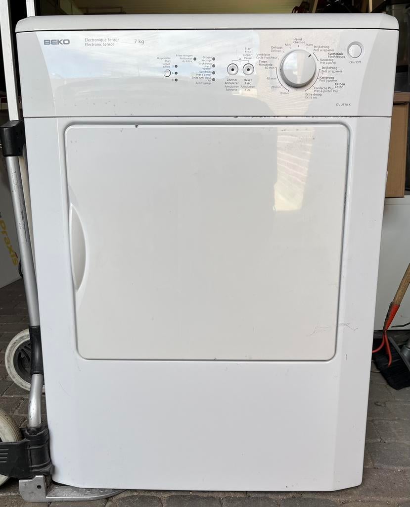 Wasdroger Beko gratis, 6 tot 8 kg, Ophalen, Gebruikt, Luchtafvoer