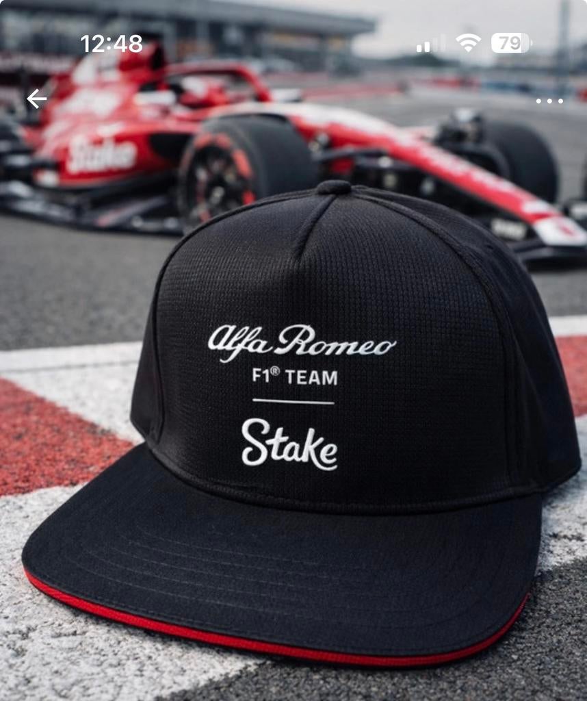 Alfa Romeo F1 Stake Cap (origineel), Kleding | Heren, Ophalen of Verzenden, Nieuw, One size fits all, Pet