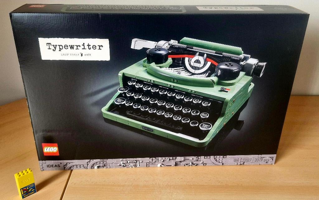 Lego 21327 Ideas Typemachine, Lego, Nieuw, Ophalen of Verzenden, Ideas