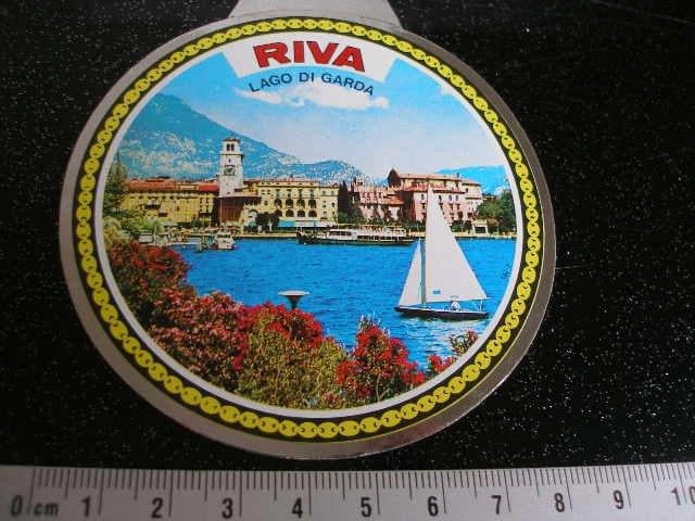 folie sticker riva lago di garda, Verzenden, Zo goed als nieuw, Overige typen