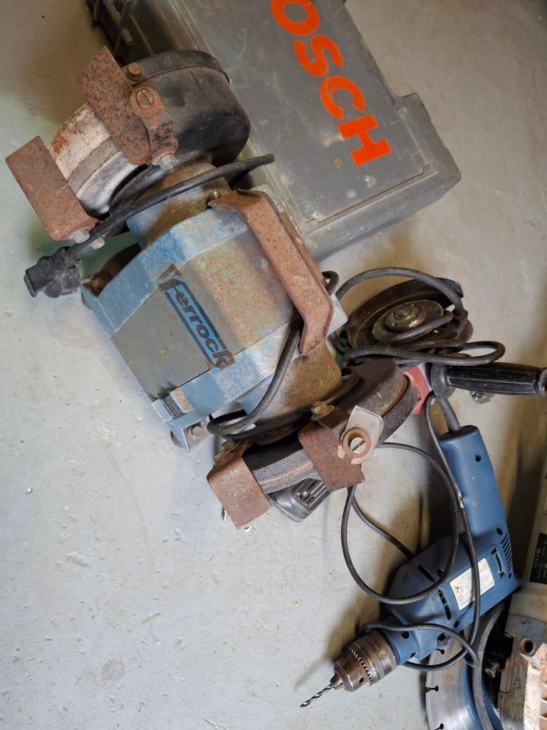 Elektrisch gereedschap, alles werkt, Ophalen, Gebruikt, Boormachine