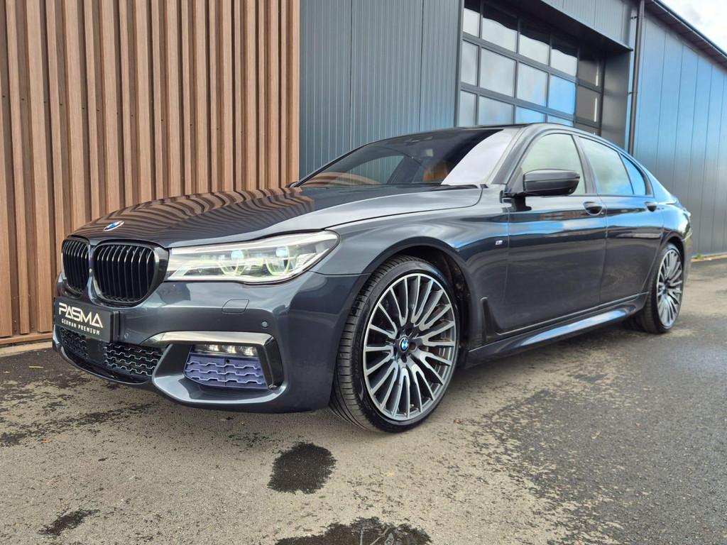 BMW 7-serie 750i xDrive High Executive M-Sport | B&W | HUD |, Automaat, Lichtsensor, Stof, Gebruikt