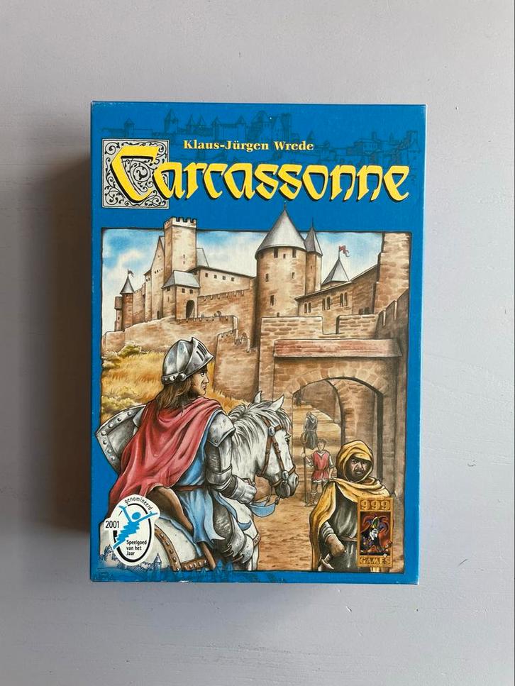 Carcassonne (nieuw), Hobby en Vrije tijd, Gezelschapsspellen | Bordspellen, Nieuw, Een of twee spelers, Drie of vier spelers, Ophalen of Verzenden