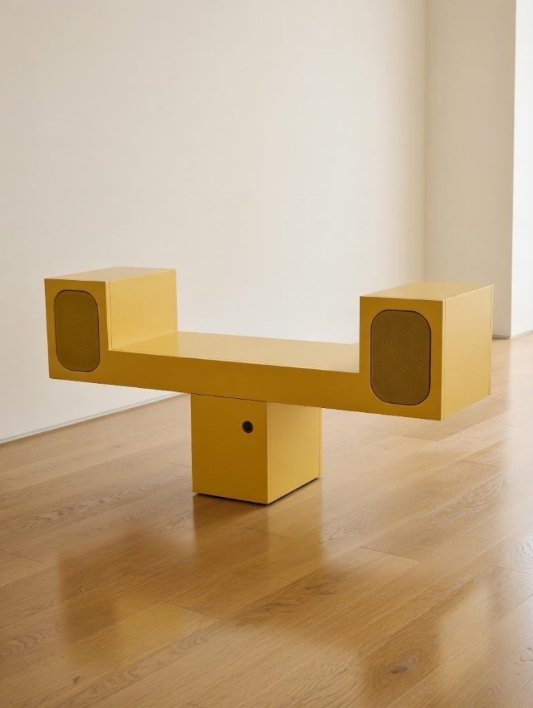 Leolux retro audiomeubel, Ophalen, Huis en Inrichting