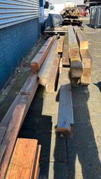 Partij hout balken en douglashout was van overkapping, Ophalen, 250 cm of meer, Balken