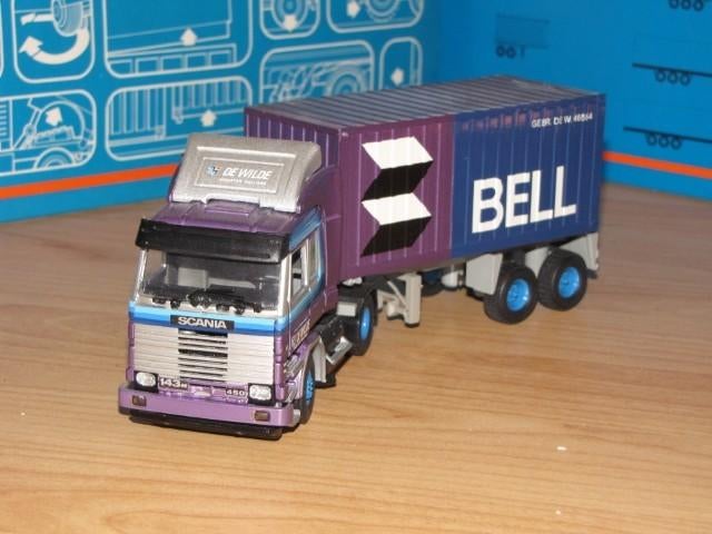 Tekno De Wilde143M met een Bell container 20 FT, zie foto's, Ophalen of Verzenden, Zo goed als nieuw, Bus of Vrachtwagen, Tekno