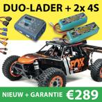AANBIEDING LiPo + lader voor LOSI 1/6 DBXL-E 2.0, Hobby en Vrije tijd, Modelbouw | Radiografisch | Auto's, Ophalen of Verzenden