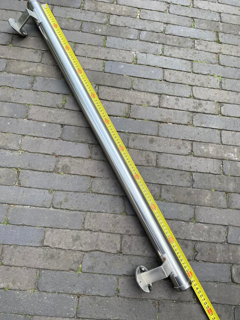 RVS trapleuning, Ophalen of Verzenden, Gebruikt, 2 tot 4 meter