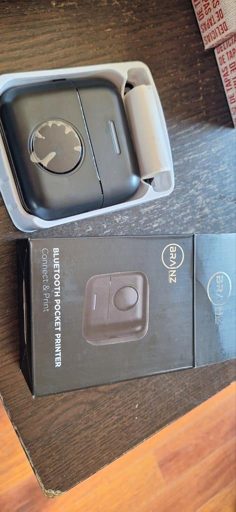 Brainz Connect & Print Bluetooth Pocket Printer - Nieuw, Computers en Software, Pocketprinters, Nieuw, Ophalen of Verzenden