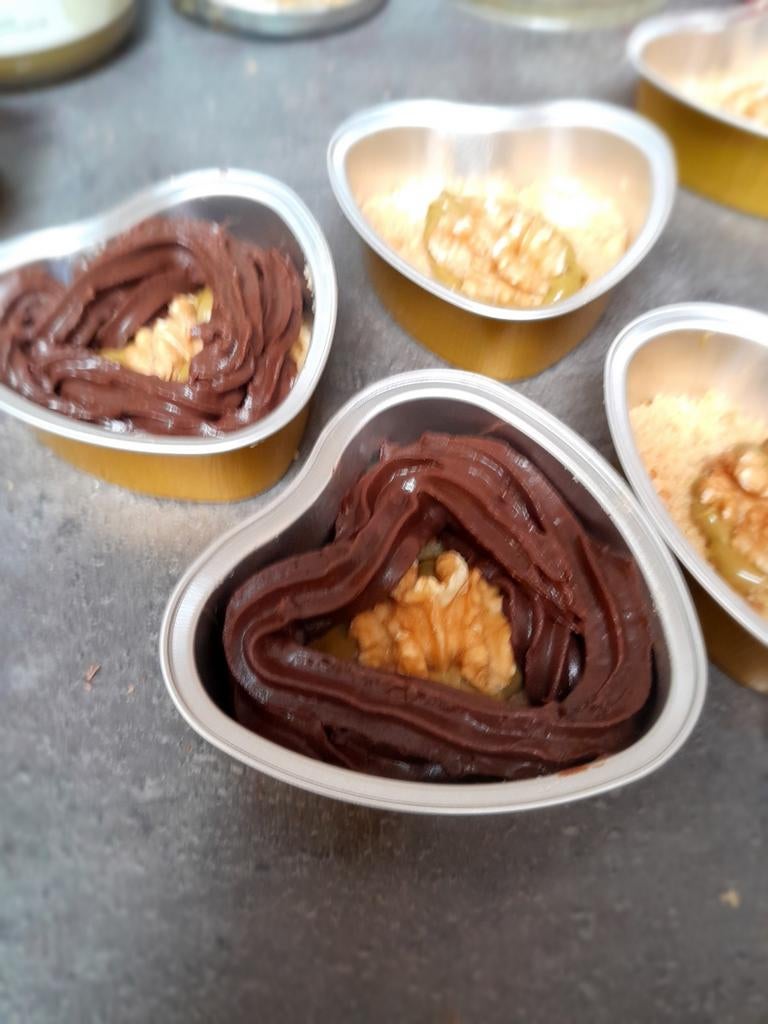 Chocolade-Pistache-Tartelettes, Ophalen of Verzenden