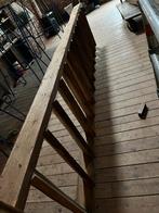 Massief eiken trap - ca. 280cm hoog, in goede staat, Doe-het-zelf en Verbouw, Ophalen of Verzenden, Gebruikt, Trap, 2 tot 4 meter