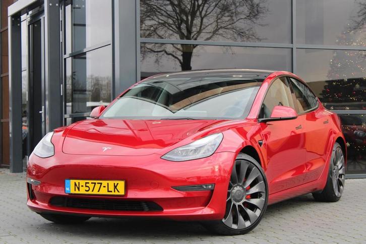 Tesla Model 3 Performance AWD 75kWh | Enhanced Autopilot, Auto's, Tesla, Bedrijf, Te koop, Model 3, 4x4, ABS, Adaptive Cruise Control