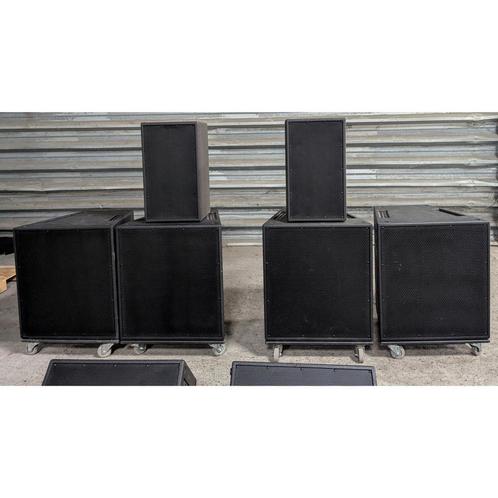 ✅ TCS audio (Carvin) pa systeem passief TM112/TSC1800, Audio, Tv en Foto, Luidsprekers, Gebruikt, Overige typen, 120 watt of meer