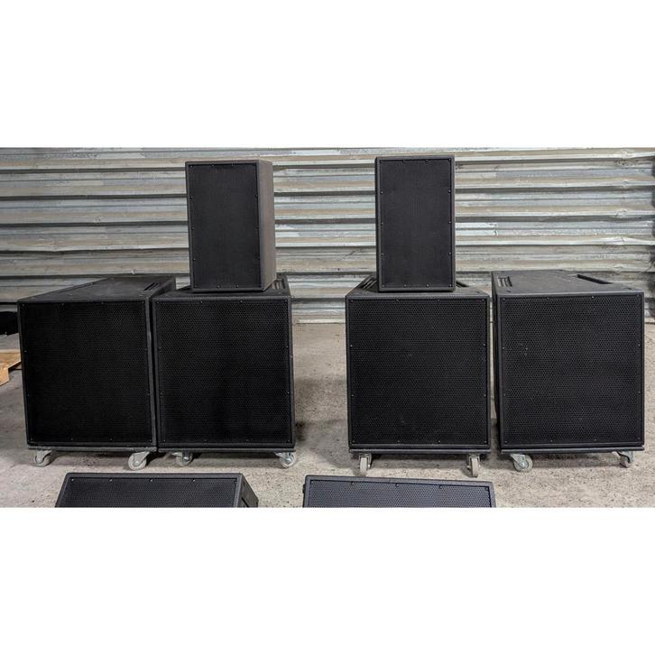 ✅ TCS audio (Carvin) pa systeem passief TM112/TSC1800, Audio, Tv en Foto, Luidsprekers, Gebruikt, Overige typen, 120 watt of meer