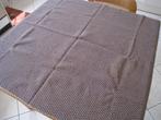 Tafelkleed 116x86cm, bruin met wit gewafelde stof, nieuw!!, Huis en Inrichting, Ophalen of Verzenden, Nieuw, Rechthoek, Binnen
