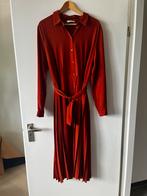 Sissy Boy Jurk XL Oranje/Bruin, Maat 46/48 (XL) of groter, Ophalen of Verzenden, Zo goed als nieuw, Onder de knie