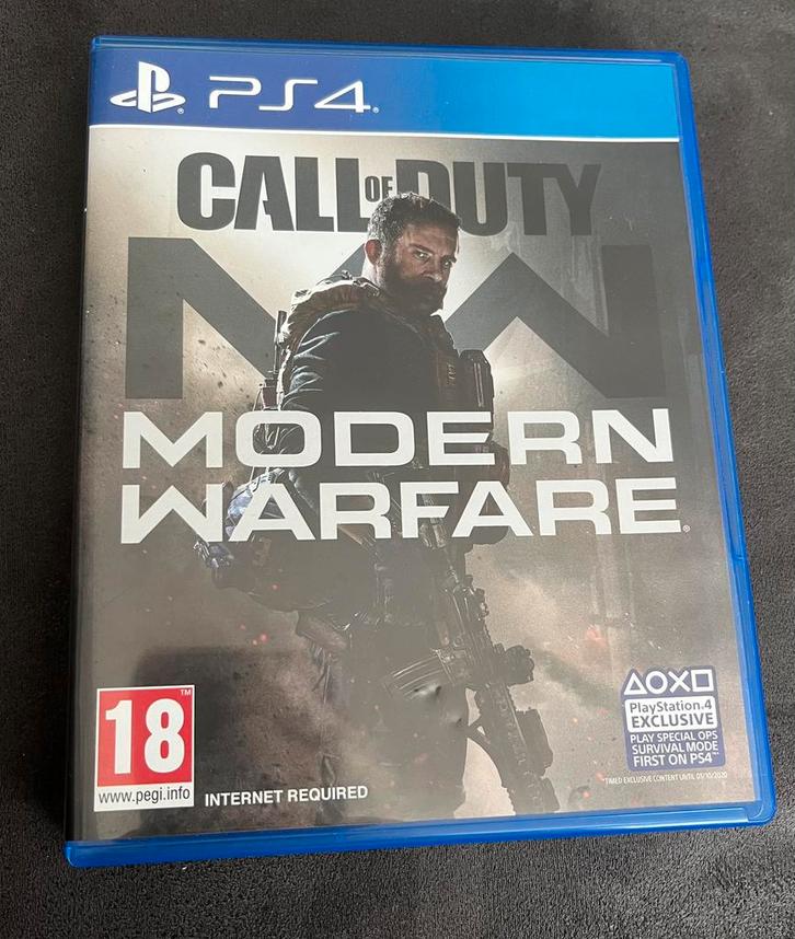 Call of Duty: Modern Warfare, Spelcomputers en Games, Games | Sony PlayStation 4, Zo goed als nieuw, Overige genres, Vanaf 18 jaar