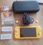 Nintendo Switch Lite Geel + Little Friends, lader en hoesje, Nintendo, S, Met beschermhoes of tas, Ophalen of Verzenden