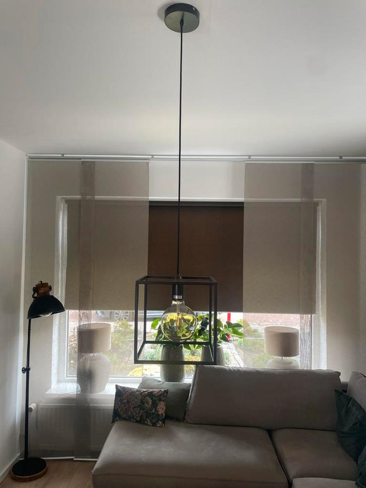 Industriële Hanglamp te koop, Huis en Inrichting, Lampen | Hanglampen, Zo goed als nieuw, Minder dan 50 cm, Metaal, Ophalen of Verzenden