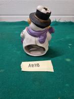 waxine licht houder sneeuwman [a878], Diversen, Ophalen of Verzenden, 'T Olde Gre-j, Info@toldegrej.nl, Endepoelstraat 20f Didam