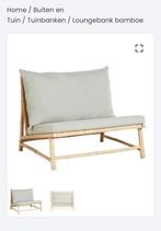 Palletkussens NOUS Garden Loungebank Bamboe Beach, Ophalen, Zo goed als nieuw