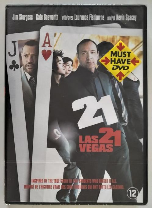 21 (2008) *NEW*, Cd's en Dvd's, Dvd's | Thrillers en Misdaad, Nieuw in verpakking, Overige genres, Vanaf 12 jaar, Ophalen of Verzenden
