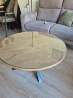 Glasplaat rond diameter 90cm, Ophalen, Rond, 50 tot 100 cm, 50 tot 100 cm