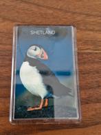 005 Shetland Papegaaiduiker Koelkastmagneet, Verzamelen, Ophalen of Verzenden