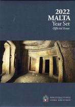 BU set Malta 2022 - 1 cent t/m 2 euro + 2 euro CC - Blister, Verzenden, Malta, Overige waardes, Setje