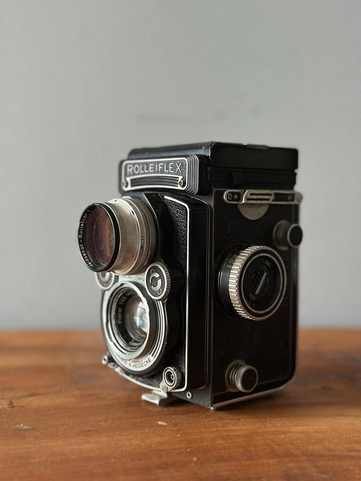 Rolleiflex 3.5E3 met Zeiss 75mm - Middenformaat Klassieker, Audio, Tv en Foto, Fotocamera's Analoog, Gebruikt, Spiegelreflex, Overige Merken