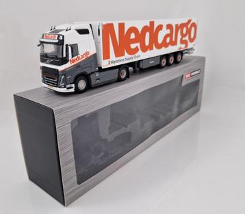 WSI Volvo FH5 Nedcargo met boxtrailer - Nieuw - 1:50 beschikbaar voor biedingen