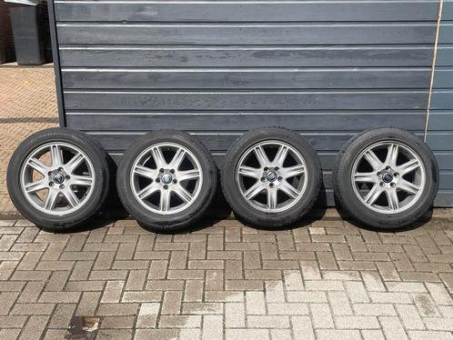 Set Volvo (V70 en S60) 16 Inch velgen “Mimas” Anthraciet, Auto-onderdelen, Banden en Velgen, Velg(en), Zomerbanden, 16 inch, 205 mm