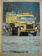 Scania LT146 Brochure 1977 LT 146 6x4 Torpedo - 141, Ophalen, Zo goed als nieuw, Overige merken, Scania