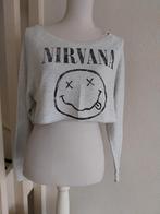Nirvana Crop Top - Maat L, H&M, Maat 42/44 (L), Ophalen of Verzenden, Zo goed als nieuw