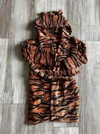 Tijgerprint Badjas 122-128, Ophalen of Verzenden, Zo goed als nieuw, Jongen of Meisje, Overige typen