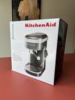 KitchenAid Artisan Espresso Machine (Tingrijs - Nieuwstaat), Espresso apparaat, Gemalen koffie, Ophalen of Verzenden, Zo goed als nieuw