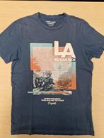 Blauw t-shirt met leuke print - Maat XS, Blauw, Ophalen of Verzenden, Gedragen, Jack & Jones