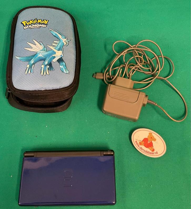Blauwe Nintendo DS Lite, Spelcomputers en Games, Spelcomputers | Nintendo DS, Gebruikt, DS Lite, Blauw, Met beschermhoes of tas