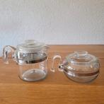 Pyrex percolator koffiepot 6 cup + theepot 6 cup made in USA, Ophalen of Verzenden, Zo goed als nieuw