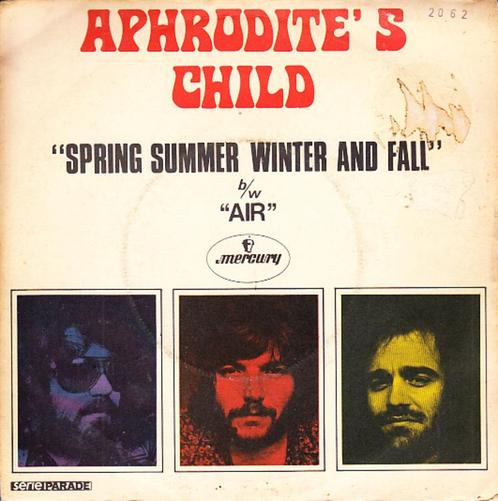aphrodites child - spring summer winter and fall (1970), Cd's en Dvd's, Vinyl Singles, Single, Pop, 7 inch, Ophalen of Verzenden