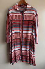 Sybel + lange blouse | tuniek | zwart oranje | mt 4 54 56, Kleding | Dames, Grote Maten, Ophalen of Verzenden, Zo goed als nieuw