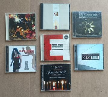 Diverse albums / CD's - oa elektronische muziek beschikbaar voor biedingen