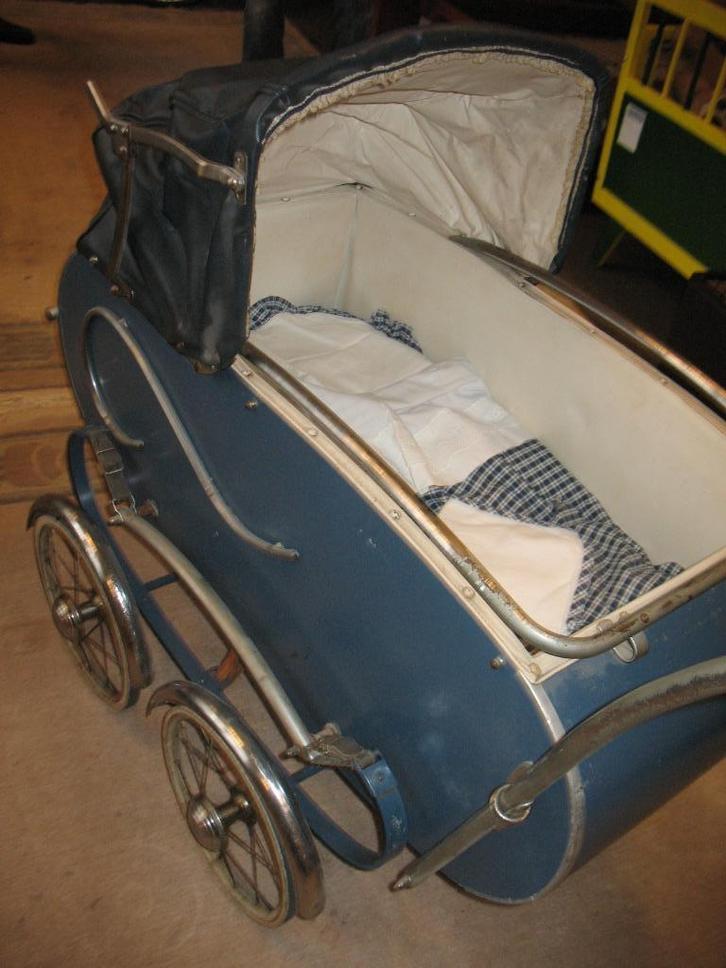 verzamelaar - Vintage kinderwagen - jaren 50<>'60, Verzamelen, Overige Verzamelen, Gebruikt, Ophalen