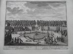85 Nigtevecht Petersburg Kopergravure 1719, Antiek en Kunst, Ophalen of Verzenden