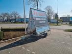 Reclame aanhanger, Ophalen