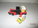 LEGO RODE 7735 12volt SHELL Goederenwagon zeer goede staat., Ophalen of Verzenden, Gebruikt, Complete set, Lego